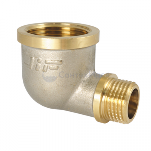 JIF 232 Уголок с ограничителем 1/2 вн*1/2 н, г/ш