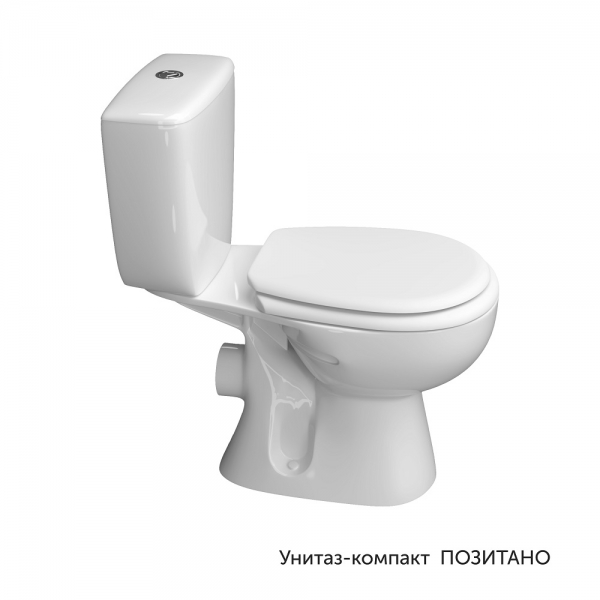 Унитаз-компакт Позитано ЖС Инкоэр  белый с1