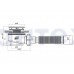 Е515C Сифон Ани д/душ поддона 1 1/2"х60 с г/т 375*40/50 хром