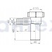 М230 Отвод стиральной машины 1 1/4"*32