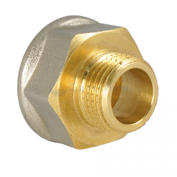 JIF 283 NB Переходник с ребордой 3/4 вн*1/2" н