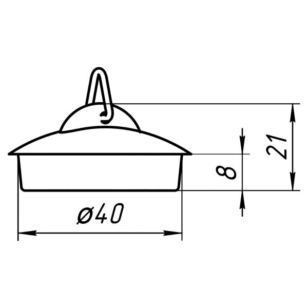 М400 Пробка для сифона 1 1/4"