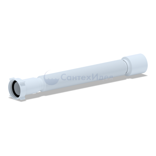 К115 Гибкая труба 1 1/2"*50 удлиненная (495-1325мм)