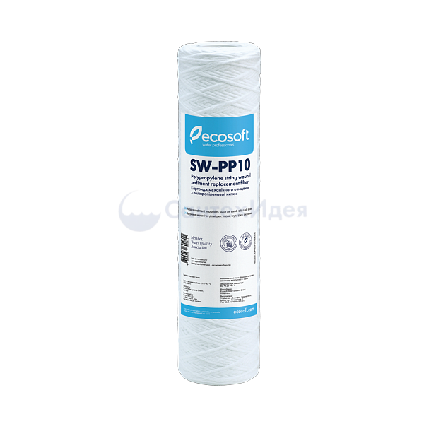 Картридж из ПП нити Ecosoft 2,5"*10" 10 мкм СPN25101