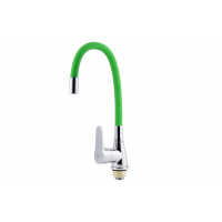 FZs-822-G101 Смеситель FAUZT д/мойки зеленый