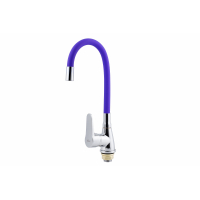 FZs-822-P101 Смеситель FAUZT д/мойки фиолет