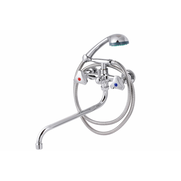 ПСМ-156-К/80 Смеситель д/ванны литой керамика