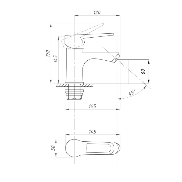PSM-759-044 смеситель для раковины PSM-759-044 смеситель для раковины