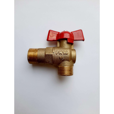 Кран шар.DN15; PN1,6МПа; 11Б27 п17 ц ZW10137