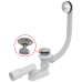 Сифон для ванны CLICK/CLACK, металл A504CKM