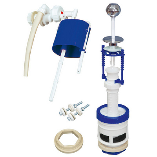 Арматура бок. шток. хром  АС-5.1М, РБМ