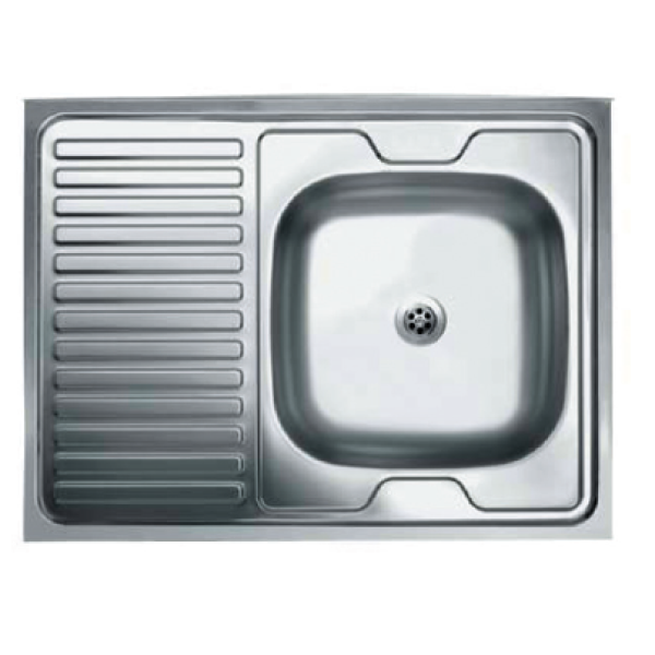 Мойка кух. S-220 60*80 ГЛУБОКАЯ правая чаша