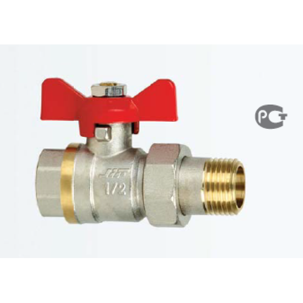 JIF 360 NB Вентиль "американка" прямая 1"