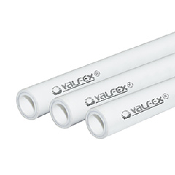 Труба 32*5,4 SDR6 PN25 армиров ALUMINIUM Valfex (60м) БЕЛАЯ