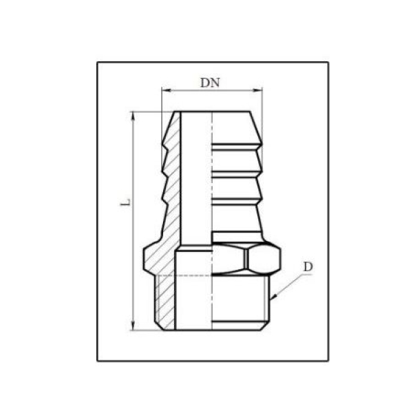 Штуцер 15/14 ц ZW50137