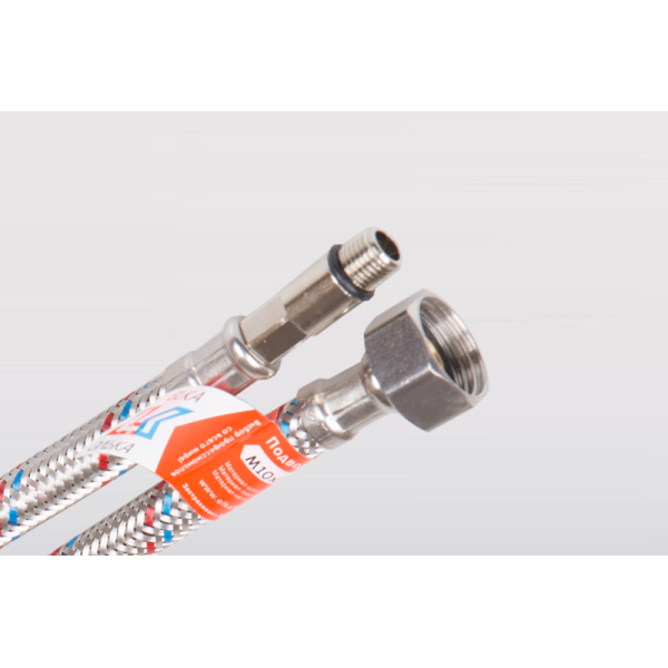 Подводка гибкая для воды 50 см (игла) Сталь ELKA РФ 