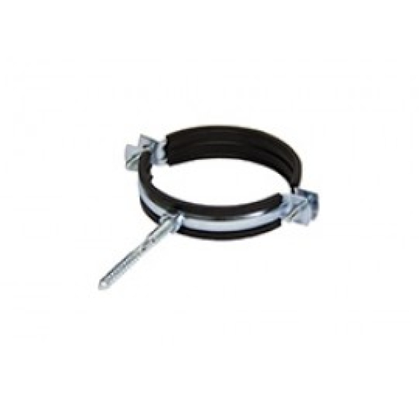 Хомут оцинк с рез упл 1 1/2" (компл: шпилька М8*80+дюбель)