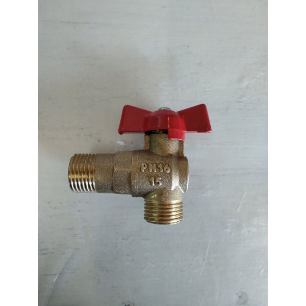Кран шар.DN15; PN1,6МПа;11Б27 п 17, ц  (Без НДС по ст.118 п.1 п.п.1.16  ОЧ НК РБ)