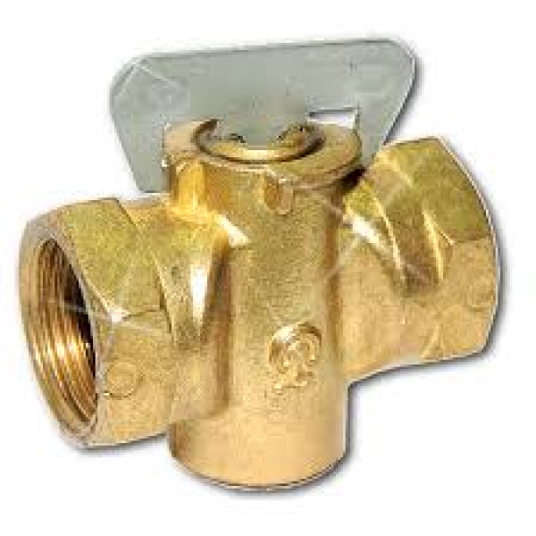 Кран конусный DN20/15; PN11Б34бк ZW30003