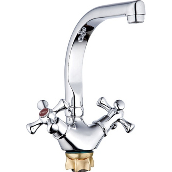 QTZ4-D827 Смеситель для кухни 2-х ручк