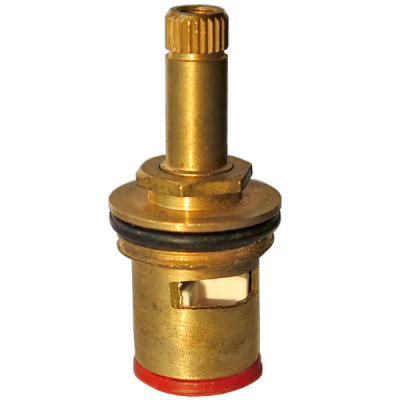 Кран-букса удлиненная керамика 1/2 15 шлицов 1292