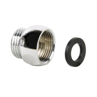 JIF 295 Переходник метрический М-22х1.5г-1/2ш рус/имп (вн/н)