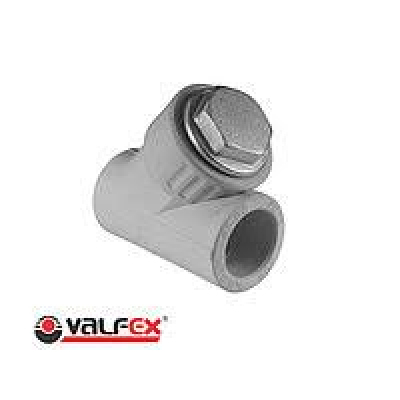 Фильтр сетчатый 20*1/2 ВН/ВН ПП Valfex СЕРЫЙ