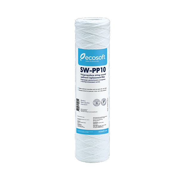 Картридж из ПП нити Ecosoft 2,5"*10" 10 мкм СPN25101