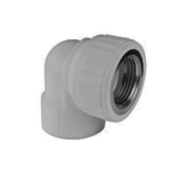 Угольник переход 32*3/4 ВР ПП Valfex СЕРЫЙ