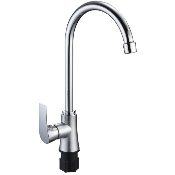 FAB4-A020 SOLONE Смеситель для кухни на гайке 25 картридж