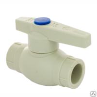 Кран шар 25 ПП Valfex СЕРЫЙ