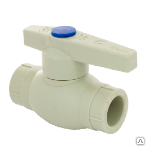 Кран шар 20 ПП Valfex СЕРЫЙ