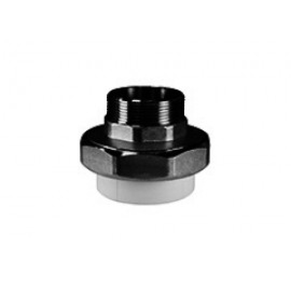 Муфта комб разъемн 20*3/4 НР ПП Valfex СЕРАЯ