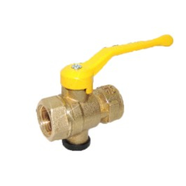 Кран шар.DN15; PN1,6МПа; 11Б27 п10 для маном газ. ZW10019