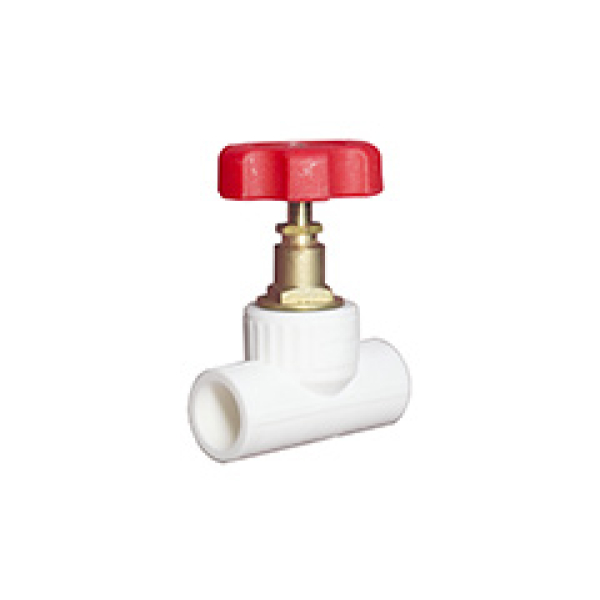 Вентиль проходной 20*1/2 ПП Valfex БЕЛЫЙ