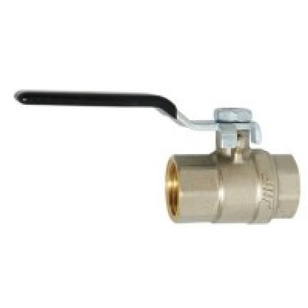 JIF 351 NB Кран шаровый ГГ, ручка 1" черная ручка