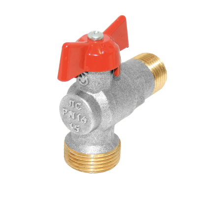 Кран шар.DN15; PN1,6МПа; 3/4 11Б27 п17 ц никелер. ZW10031