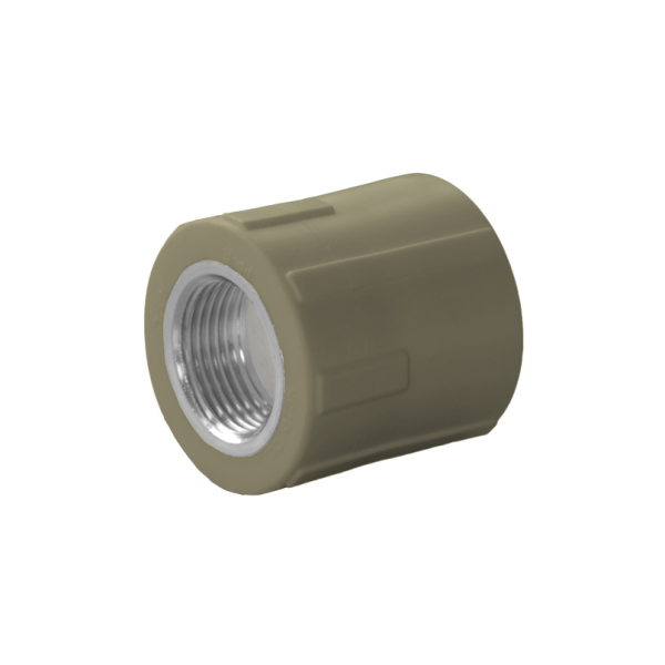 Муфта комб. 32*1" с внутр. резьбой PPRC (Серая)