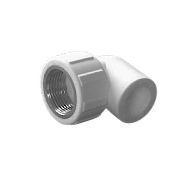 Угольник комб. 20*1/2 с внутр. резьбой PPRC (Белый)