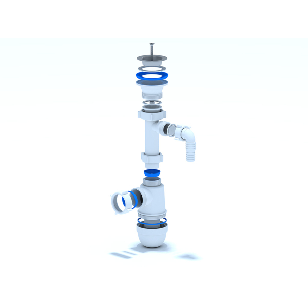 С0300 Сифон Ани 1 1/2"х40 с отв. стир. машины С0300 Сифон Ани 1 1/2"х40 с отв. стир. машины