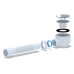 Е515C Сифон Ани д/душ поддона 1 1/2"х60 с г/т 375*40/50 хром Е515C Сифон Ани д/душ поддона 1 1/2"х60 с г/т 375*40/50 хром