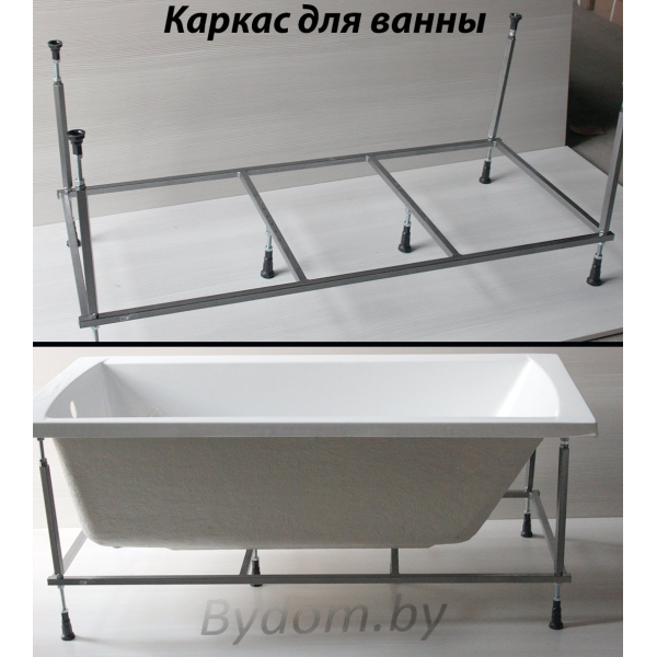 Ванна акриловая Excellent Aquaria 170x75 с ножками