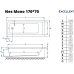 Ванна акриловая Excellent Ness Mono 170x70 с ножками Ванна акриловая Excellent Ness Mono 170x70 с ножками