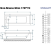 Ванна акриловая Excellent Ness Mono Slim 170x70 с ножками
