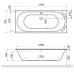 Ванна акриловая Excellent Oceana Slim 180x80 с ножками