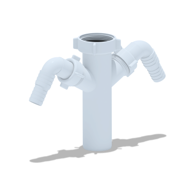 М145 Отвод для стиральной и посудомоечной машины