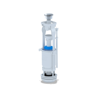 WС7030М Арматура спускная кнопка металлизированная эконом
