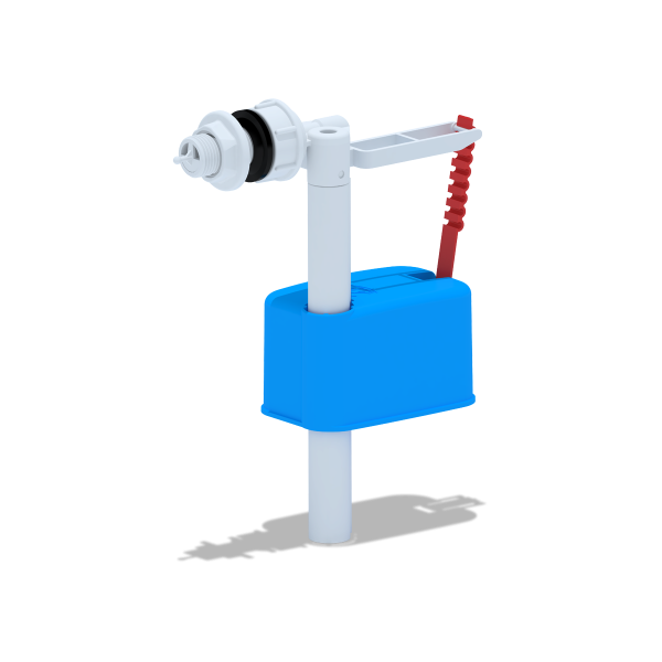 WС5050 Арматура боковая 1/2 пластик эконом
