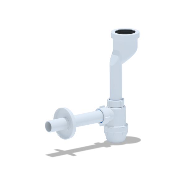 U1003 Сифон Ани д/писуара с вых на 32 и прямой трубой