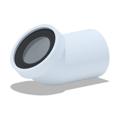 W4220 Труба фановая 110*45 град